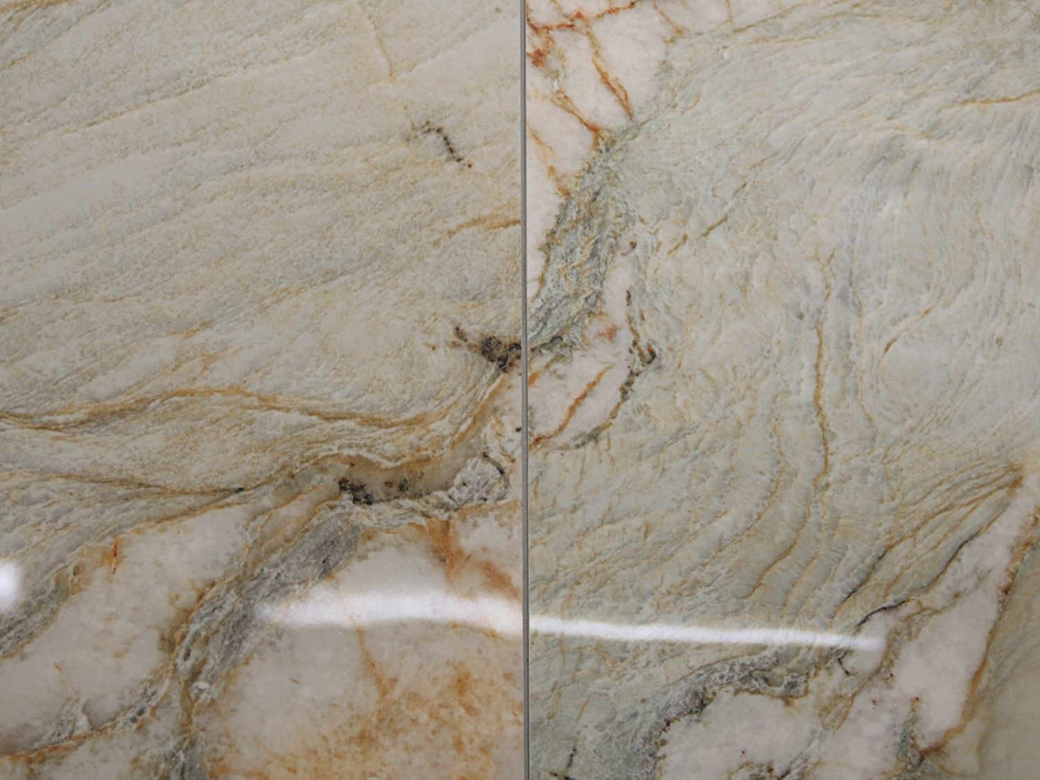 Onyx Green Glazed Shiny Polished Porcelain Floor Tile - 600 x 1200mm