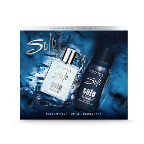 Lenthéric Solo Parfum Pour Homme 50ml & Deodorant Original 150ml
