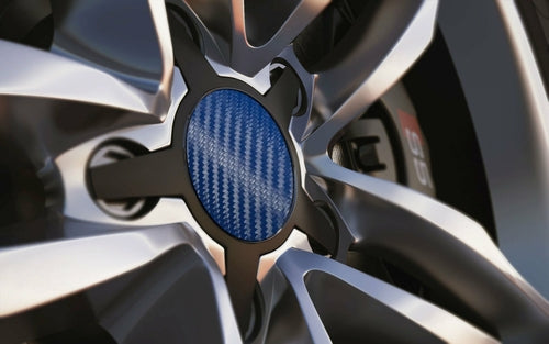 Custom Universal fit 80mm Alloy Wheel Centre Cap Badges 22 Colours