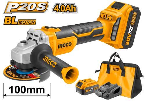 CAGLI10022 Lithium-Ion angle grinder