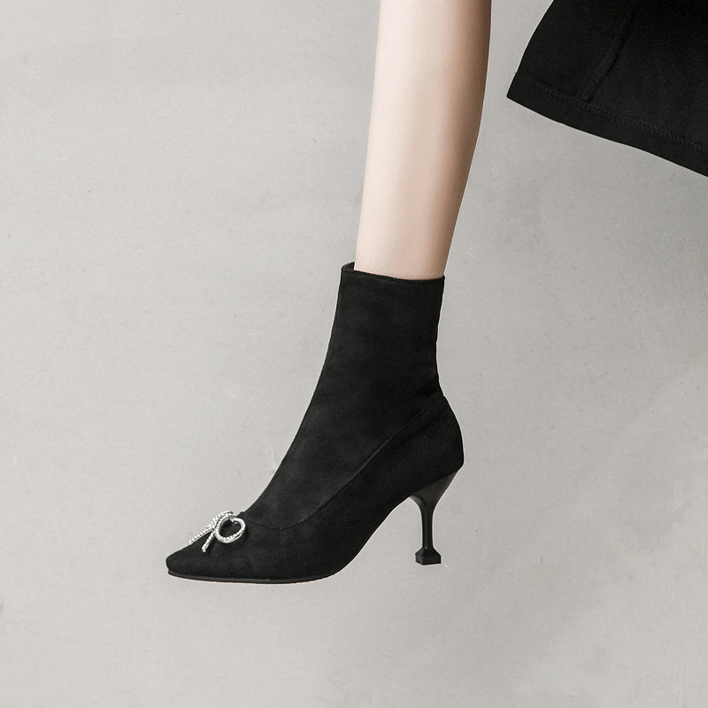 Stretch Thigh High Boots
Women Autumn Spring Sexy Over
The Knee
