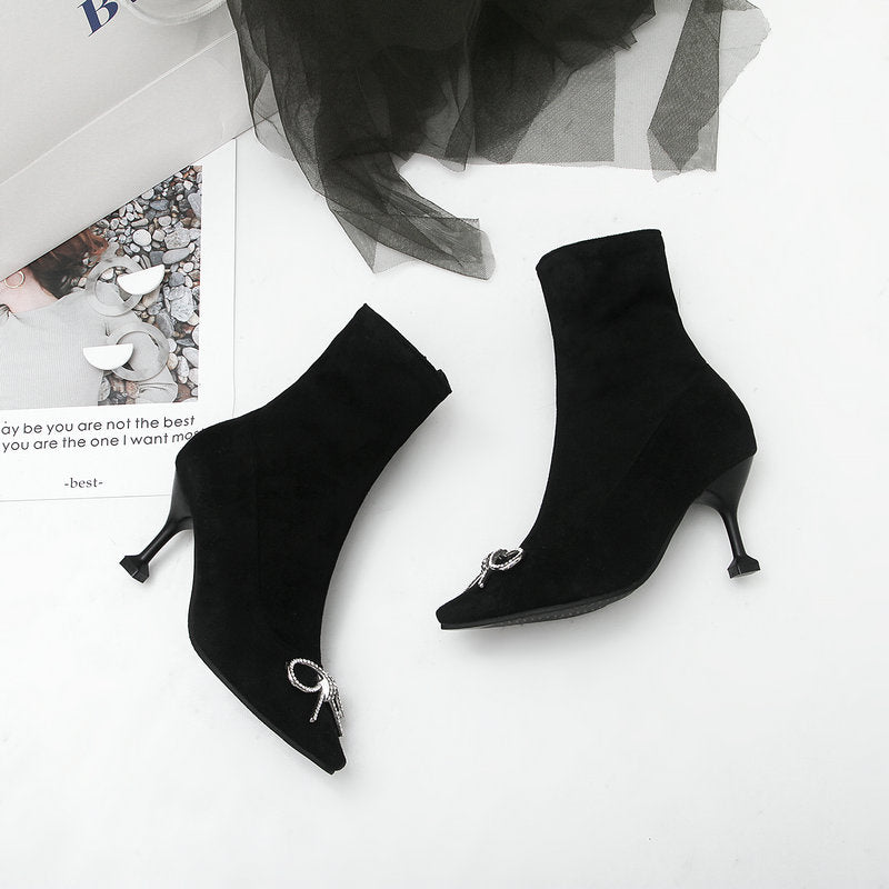 Stretch Thigh High Boots
Women Autumn Spring Sexy Over
The Knee