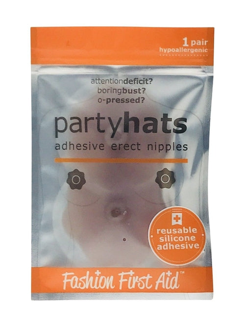 Party Hats: adhesive erect areolae