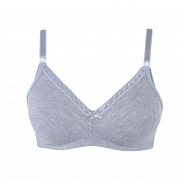 Playtex Maternity Cotton Feeding Bra - Grey 34DD