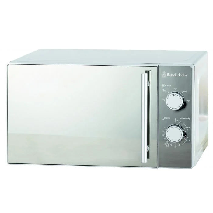 Russell Hobbs 20lt Manual Microwave, Metallic RHMA20L