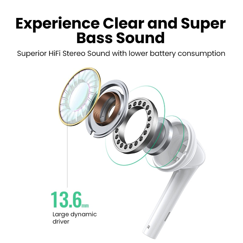 UGREEN 3.5mm USB Type C Lightning MFi Certified Wired Earbuds