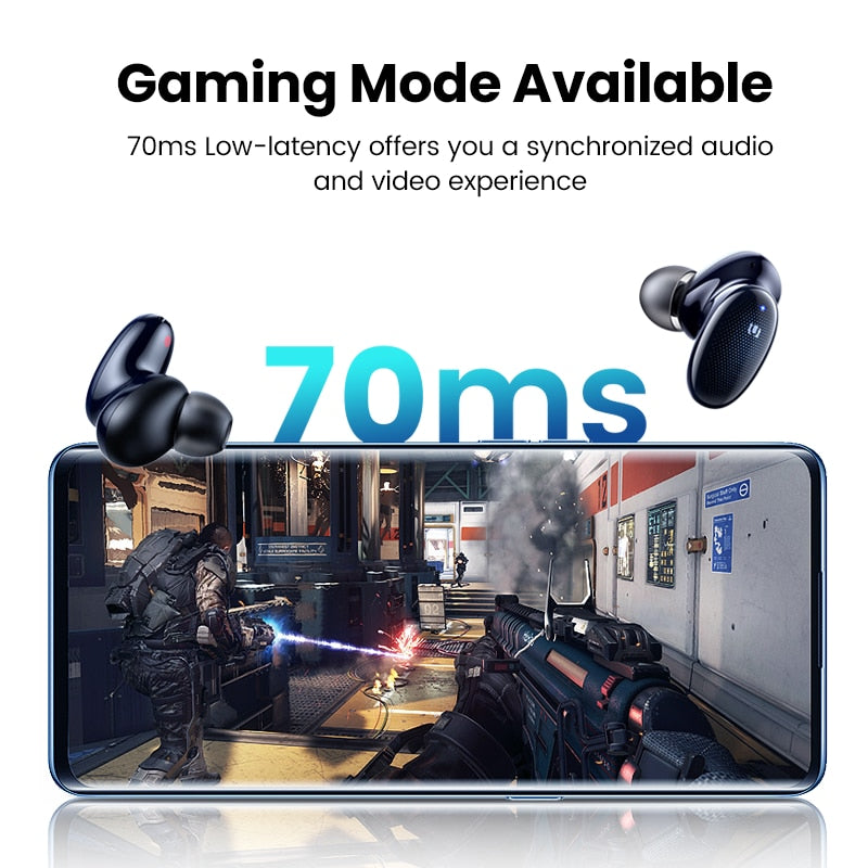 UGREEN HiTune X5 TWS Wireless Bluetooth 5.2 Earphones aptX Qualcomm