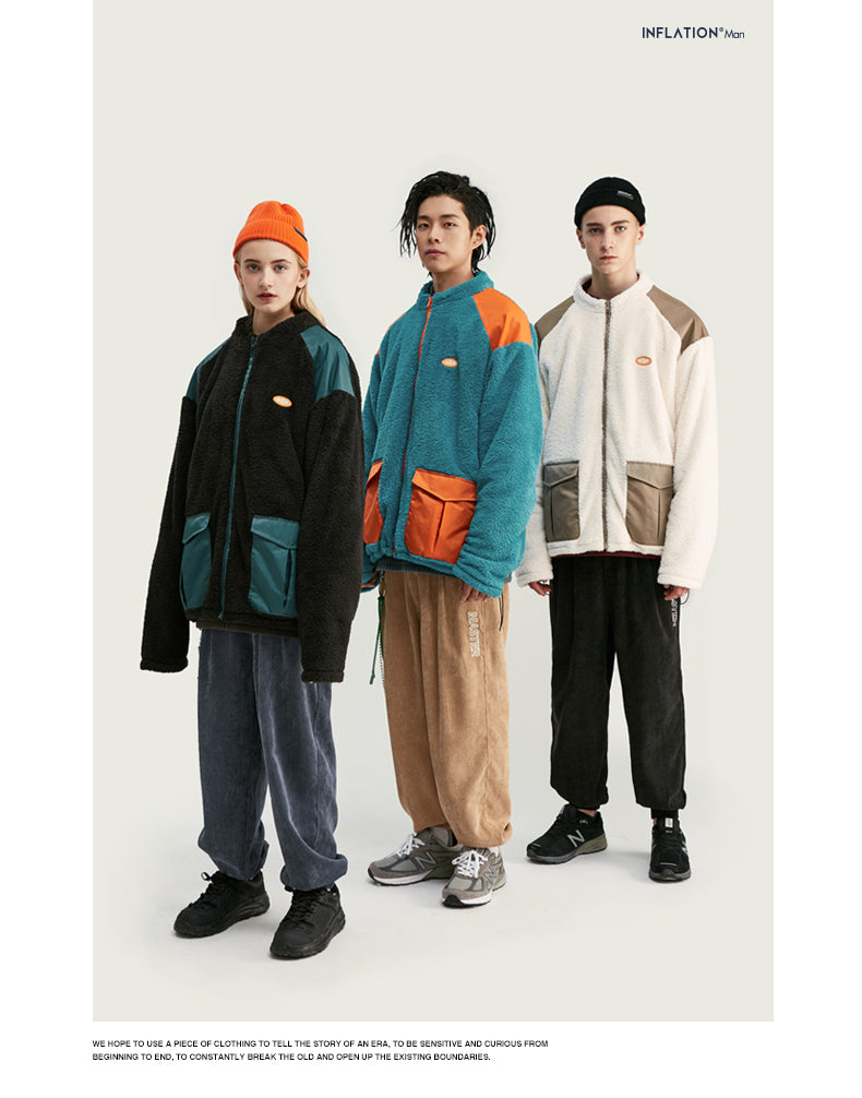 Coral fleece coat