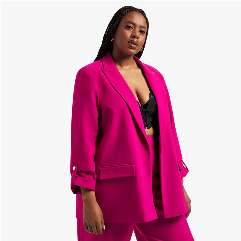 Tab Sleeve Blazer