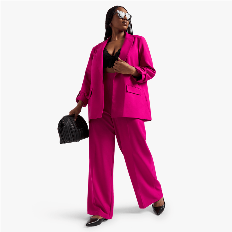 Tab Sleeve Blazer