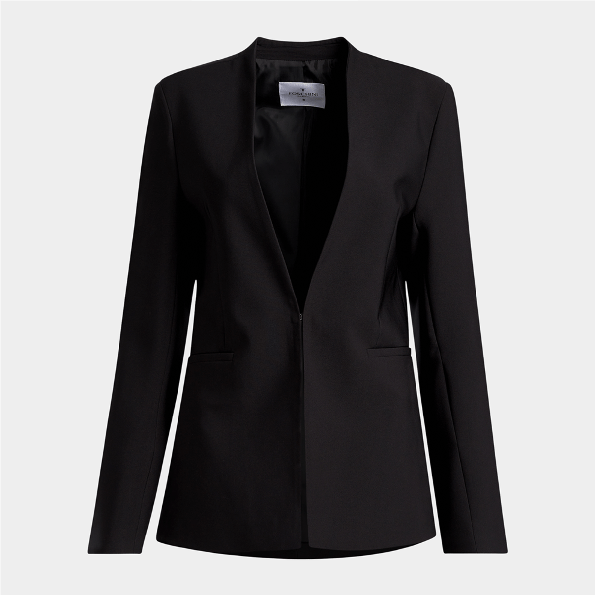 Collarless Blazer