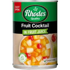 Rhodes Fruit Cocktail In Fruit Juice Can 410g