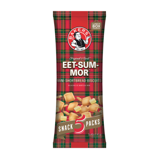 Bakers Mini Eet-Sum-Mor Biscuits 5 x 40g