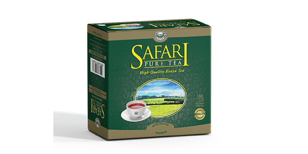 Ketepa Pride Safari Pure Black (Tagged & Enveloped) Tea Bags 50’s