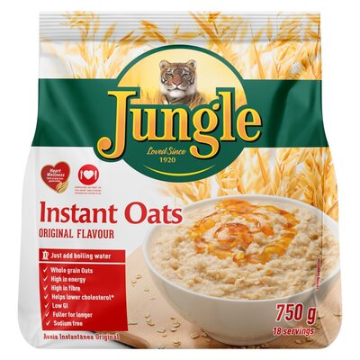 JUNGLE OATS Porridge Instant Original 750G