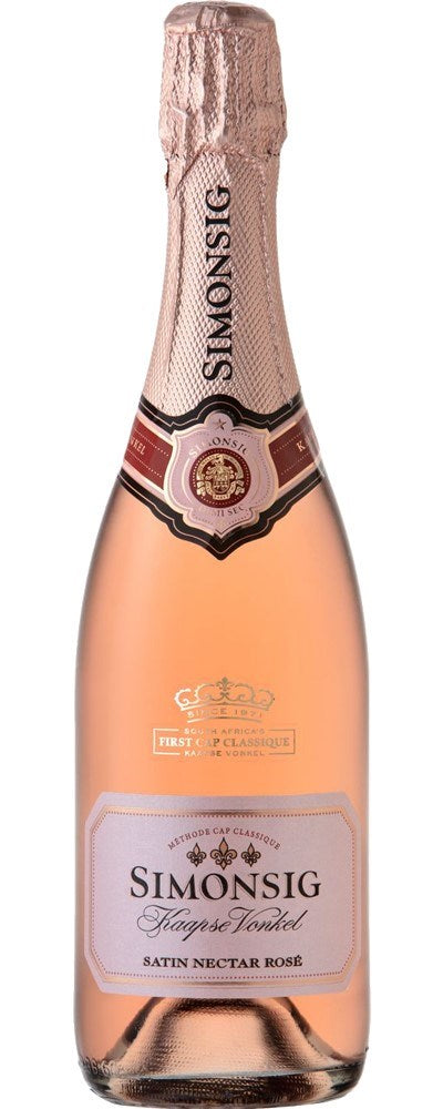 Simonsig Kaapse Vonkel Satin Nectar Ros√© Bottle 750ml