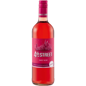4th Street Natural Sweet Ros√© Wine Bottle 750ml - myhoodmarket