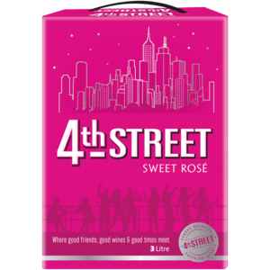 4th Street Sweet Ros√© Wine Box 3L - myhoodmarket