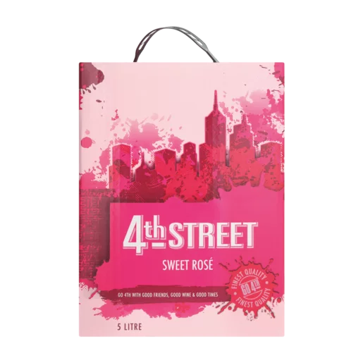 4th Street Sweet Ros√© Wine Box 5L