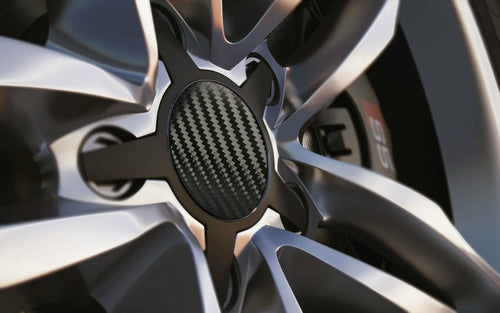 Custom Universal fit 50mm Alloy Wheel Centre Cap Badges 22 Colours