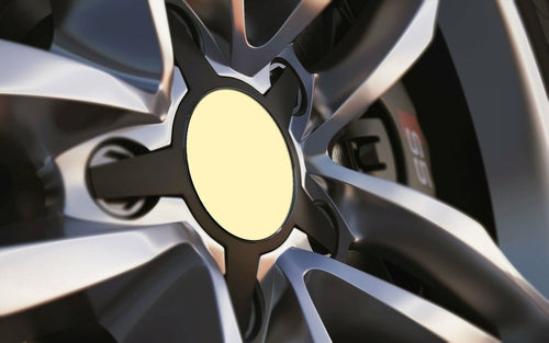 Custom Universal fit 80mm Alloy Wheel Centre Cap Badges 22 Colours