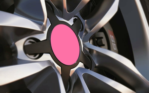 Custom Universal fit 80mm Alloy Wheel Centre Cap Badges 22 Colours