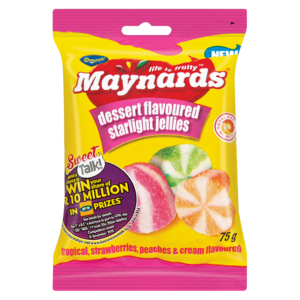 Beacon Maynards Dessert Flavoured Starlight Jellies 75g