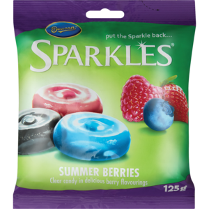 Beacon Sparkles Summer Berries Sweets 125g