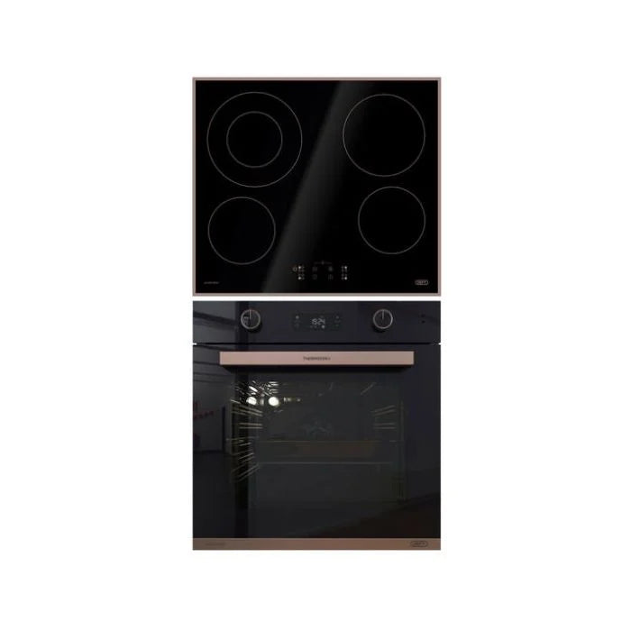 Defy Rose Gold Oven & Hob Set - DCB115