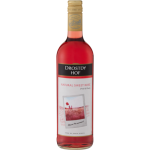 Drostdy Hof Natural Sweet Ros√© Bottle 750ml - HoodMarket