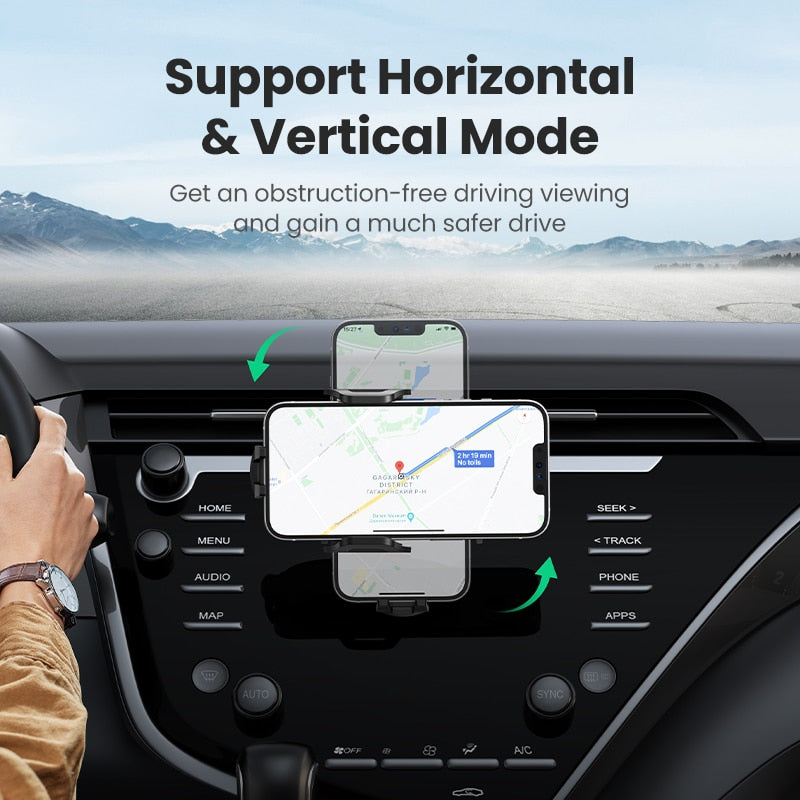 UGREEN Car Phone Holder Stand For Mobile Phone CD Slot Gravity Car