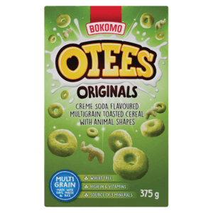 Bokomo Otees Original Cr√©me Soda Flavoured Cereal With Animal Shapes 375g - myhoodmarket
