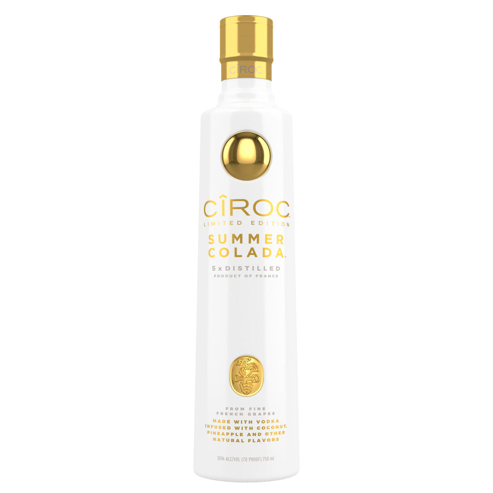 C√Æroc Summer Colada Vodka Bottle 750ml - HoodMarket