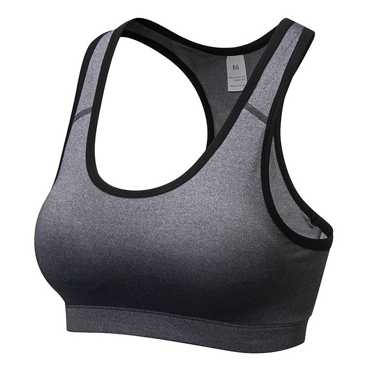 No steel ring breathable running fitness underwear sports bra
