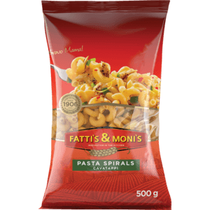 Fatti's & Moni's Cavatappi Pasta Spirals 500g - myhoodmarket