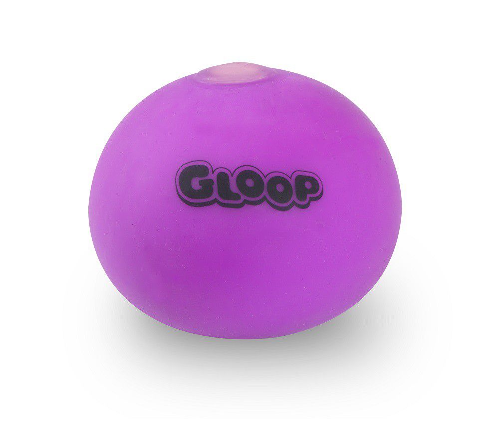 Gloop Splodge Stress / Play Ball 110mm Pink to Purple