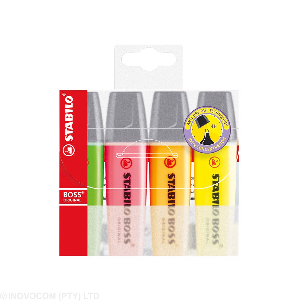 Stabilo Boss Highlighters Wallet Assorted