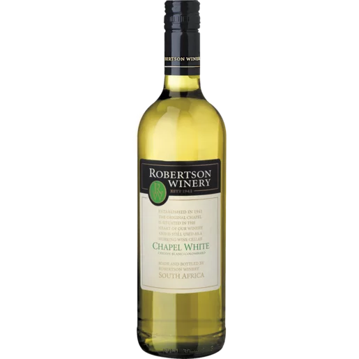 Robertson Winery Chapel White Wine Bottle 750ml