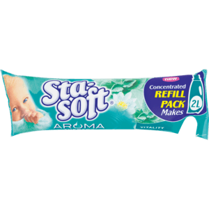 Sta-Soft Vitality Aromatherapy Fabric Conditioner Refill Sachet 500ml - myhoodmarket